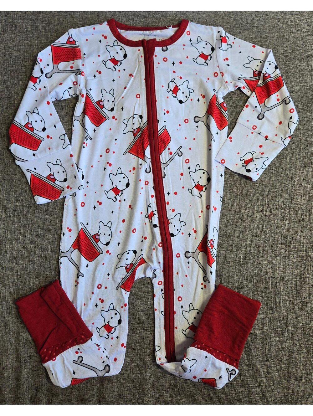 Little snuggles bamboo target zippy romper